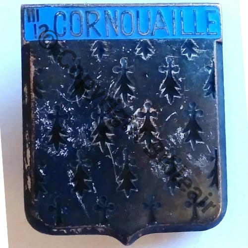 A0660 1955.59 EC.3.12 CORNOUAILLE CAMBRAI  AB.P Bol poinconne Dos Epis III.12 ds Bandeau BLEU ROI No162 Src.roxhan1988 125Eur 09.24 